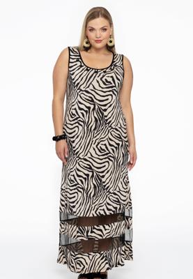 Yoek Jurk lang SAFARI | Wit | Maat 58/60