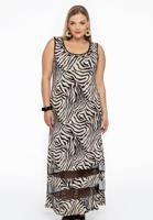 Yoek Jurk lang SAFARI | Wit | Maat 58/60