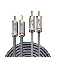 Kabel 2 x RCA LINDY 35345 Bluetooth luidspreker
