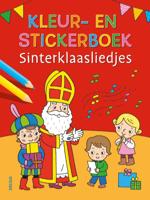 Kleur- en stickerboek Sinterklaasliedjes (Paperback)