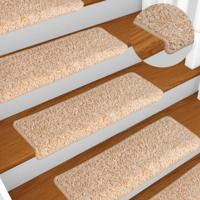 Trapmatten 15 st 65x21x4 cm goudkleurig