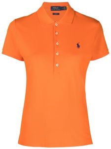 Polo Ralph Lauren polo slim à logo brodé - Orange