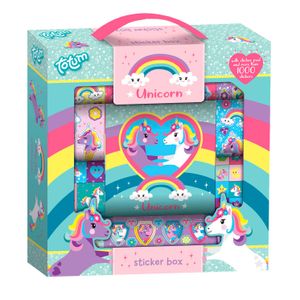 Totum Unicorn Sticker Box 12R+2S+BKL