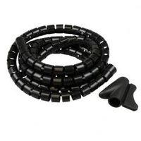 Ritsslang 28mm zwart 2M Ritsslang 28mm zwart 2M