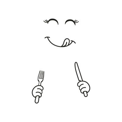 Leuke sticker koelkast keuken muur koelkast vinyl stickers huis decoratie (B)