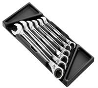 Facom mod 6 anti-slip ringsteekratelsleutel grote maten