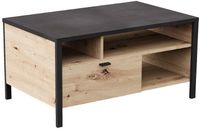 Salontafel In-Loft 95 cm Breed artisan eiken