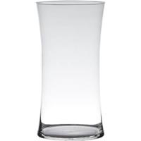 Hakbijl Glass Vaas - glas - transparant - 7 l - 15 x 40 cm