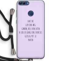 GSM: Huawei P Smart (2018) Transparant Hoesje met koord