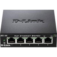 D-Link DES-105 Netwerk switch 5 poorten 100 MBit/s - thumbnail