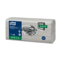 Reinigingsdoek Tork W4 Premium Industrial gevouwen 1-laags 4x120 vel grijs 520679