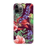 Papegaaien: Volledig geprint iPhone 12 Pro Max Hoesje