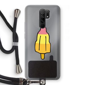 Raketijsje: Xiaomi Redmi 9 Transparant Hoesje met koord
