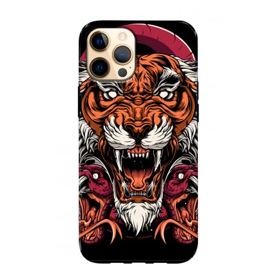 Tiger and Rattlesnakes: iPhone 12 Pro Max Tough Case