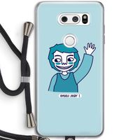 Zwaai: LG V30 Transparant Hoesje met koord