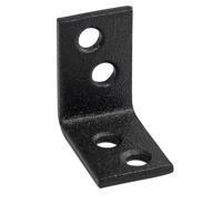 Waelbers Stoelhoek 40mm zwart TXT p/4st KVP - 20 Stuk(s) - 2168KVP.24