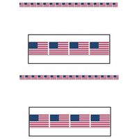 2x USA vlag afzetlinten 6 meter   - - thumbnail