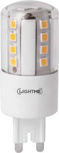 LightMe LM85334 LED-lamp Energielabel E (A - G) G9 Stiftfitting 4.8 W = 48 W Warmwit (Ø x l) 19 mm x 56 mm Niet dimbaar 1 stuk(s)