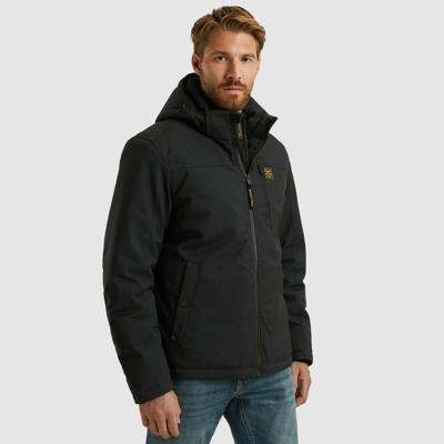 Pme Legend Pja2508106 Semi Long Jacket Strator Melange Twill Winterjassen 5438 Collegiate Blue
