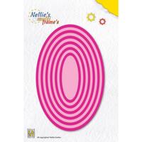 Nellie's Choice • multi frame dies ovaal 12st.