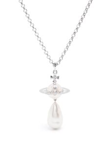 Vivienne Westwood collier serti de perles Orb - Argent