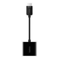 Belkin AV10170BT video kabel adapter 2,5 m VGA (D-Sub) HDMI Type A (Standaard) Zwart - thumbnail