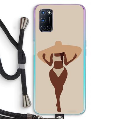 Let's get salty: Oppo A92 Transparant Hoesje met koord