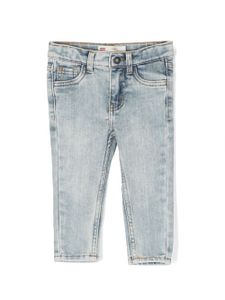 Levi's Kids jean droit à patch logo - Bleu