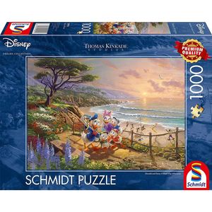 Schmidt Spiele Donald and Daisy A Duck Day Afternoon Legpuzzel 1000 stuk(s) Stripfiguren
