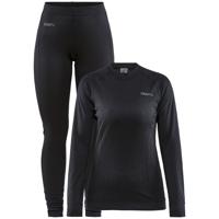 Craft Baselayer Set Thermoset Dames Black M