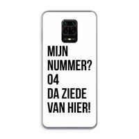 Da ziede van hier: Xiaomi Redmi Note 9 Pro Transparant Hoesje
