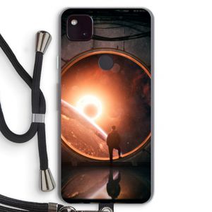 Ephemeral: Pixel 4a 5G Transparant Hoesje met koord