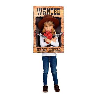 Kostuums voor Kinderen My Other Me Wanted Cowboy Één maat 3 Onderdelen