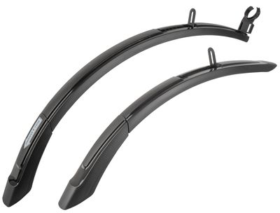 M-Wave spatbordenset 20-24 inch 55mm zwart op kaart
