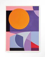 Urban Cotton Wandkleed 'Repulsive' 145 x 190cm in Floating Frame - off white