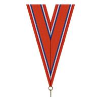 Sportprijzen Leiden Halslint - Oranje Rood Wit Blauw
