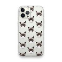 It's a Purrr Case: iPhone 12 Pro Max Transparant Hoesje