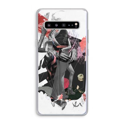 Dissimulation du réel: Samsung Galaxy S10 5G Transparant Hoesje