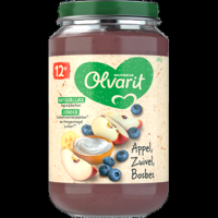 Olvarit Appel Zuivel Bosbes 12+ Maanden 200 g bij Jumbo