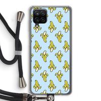 Bananas: Samsung Galaxy A12 Transparant Hoesje met koord