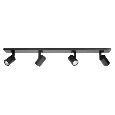 Highlight OpbouwspotHalo zwart 4-lichts - S7377.01