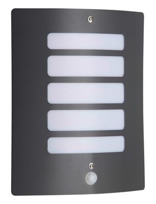 Brilliant Antraciete buitenlampTodd met sensor - 47698/63