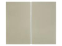 LIVARNO home Glazen afdekplaten voor kookplaat, 2 stuks (Beige) LIVARNO home Glazen afdekplaten voor kookplaat, 2 stuks (Beige)