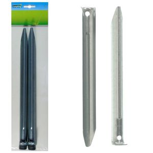 40x Tent haringen van metaal 24 cm