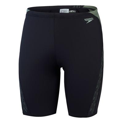 Speedo eco+ hyperboom splice jammer zwart/groen heren