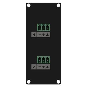 Caymon CASY138/B 2x terminal naar 2x terminal plaatje 1 space