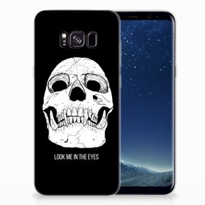 Silicone Back Case Samsung Galaxy S8 Plus Skull Eyes