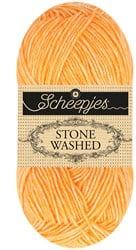 Scheepjes Stone Washed 842 Orange Calcite