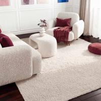 Vloerkleed Portobello Rechthoekig - Crème 290x200cm - Polyester - Dekbed-Discounter.nl