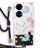 Fantasiewereld: Huawei P50 Transparant Hoesje met koord